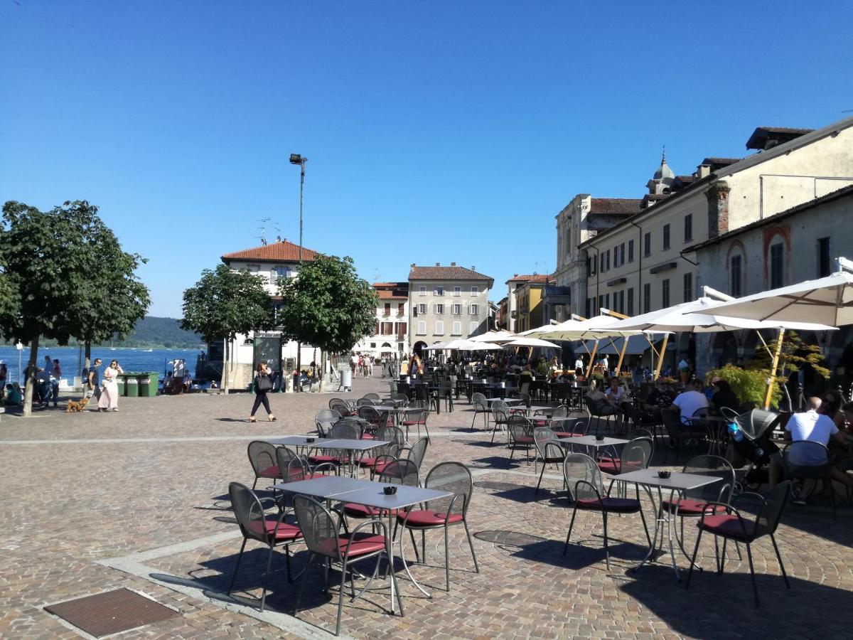 Suite 51 Appartamento Con Terrazzo A 50 Mt Dal Lago - Private Parking (Adults Only) Arona Exteriér fotografie